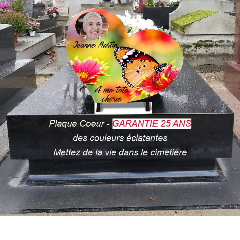 Plaque funéraire à personnaliser