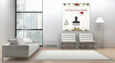 🎨 Déco Créative : Plaques Photo FOREX® chapeau de noel