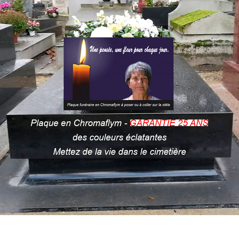 plaques funéraires modernes à personnaliser | La boutique des petits anges™