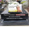 plaque funéraire maman fleurs à personnaliser
