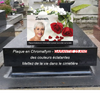 plaque maman à personnaliser pour tombe avec photo