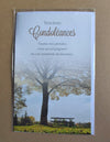 lot de 5 cartes  de condoléances doubles + enveloppes