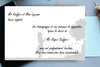 Cartes de Remerciements <br> Décès " enfant "
