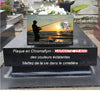 Plaque funéraire modèle 2 pécheur | lesplaquesdespetitsanges.com