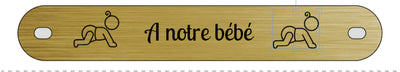 Inter funéraire - modèle avec pictogramme  bébé