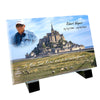 Plaque funéraire le Mont St Michel - Offre spéciale -80%