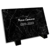 plaque tombale avec effet marbre | lesplaquesdespetitsanges.com