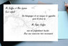 Cartes de Remerciements <br> Décès " arbres et oiseaux "